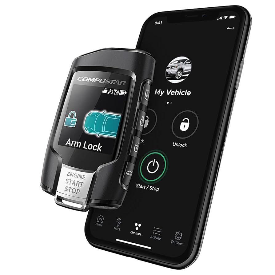 Amazon.com: Compustar RFX-2WQ9-FM 5B 2-Way LCD, 3000' Range